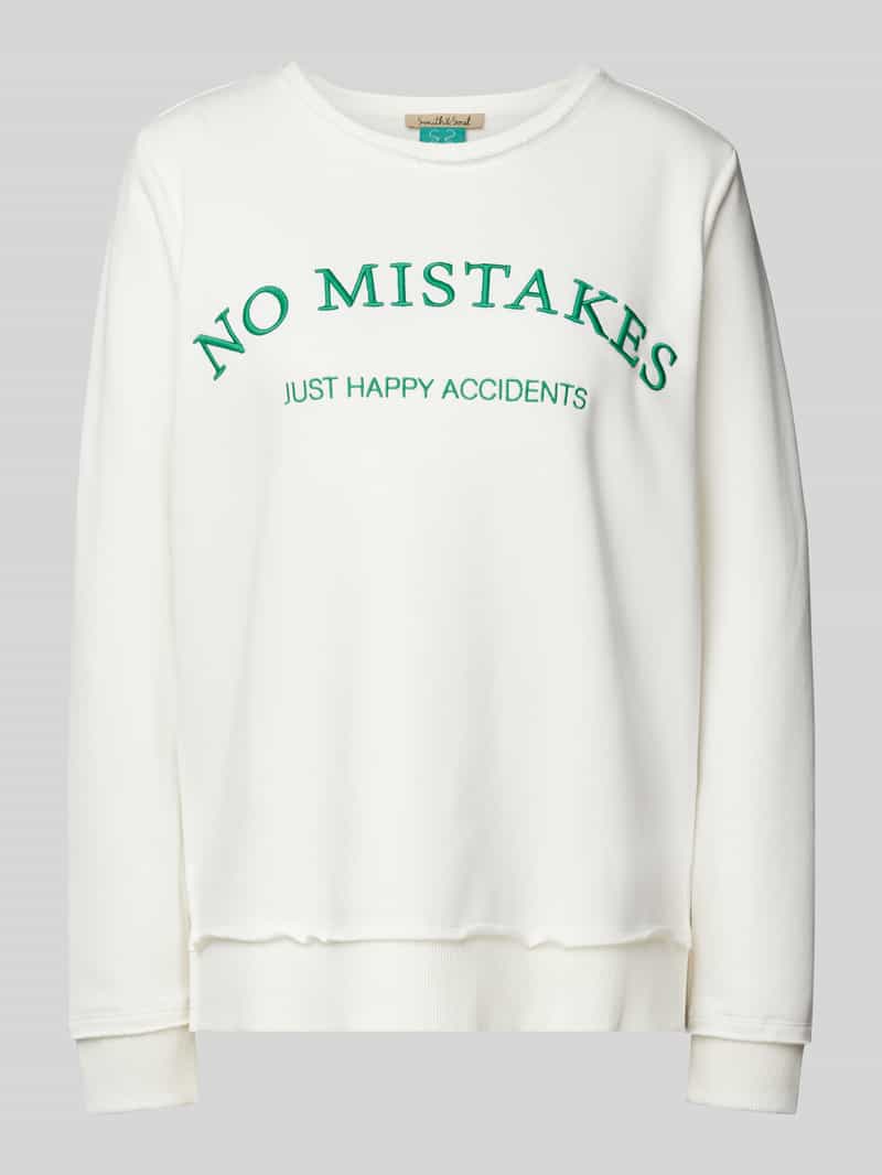 Smith and Soul Sweatshirt met statementstitching