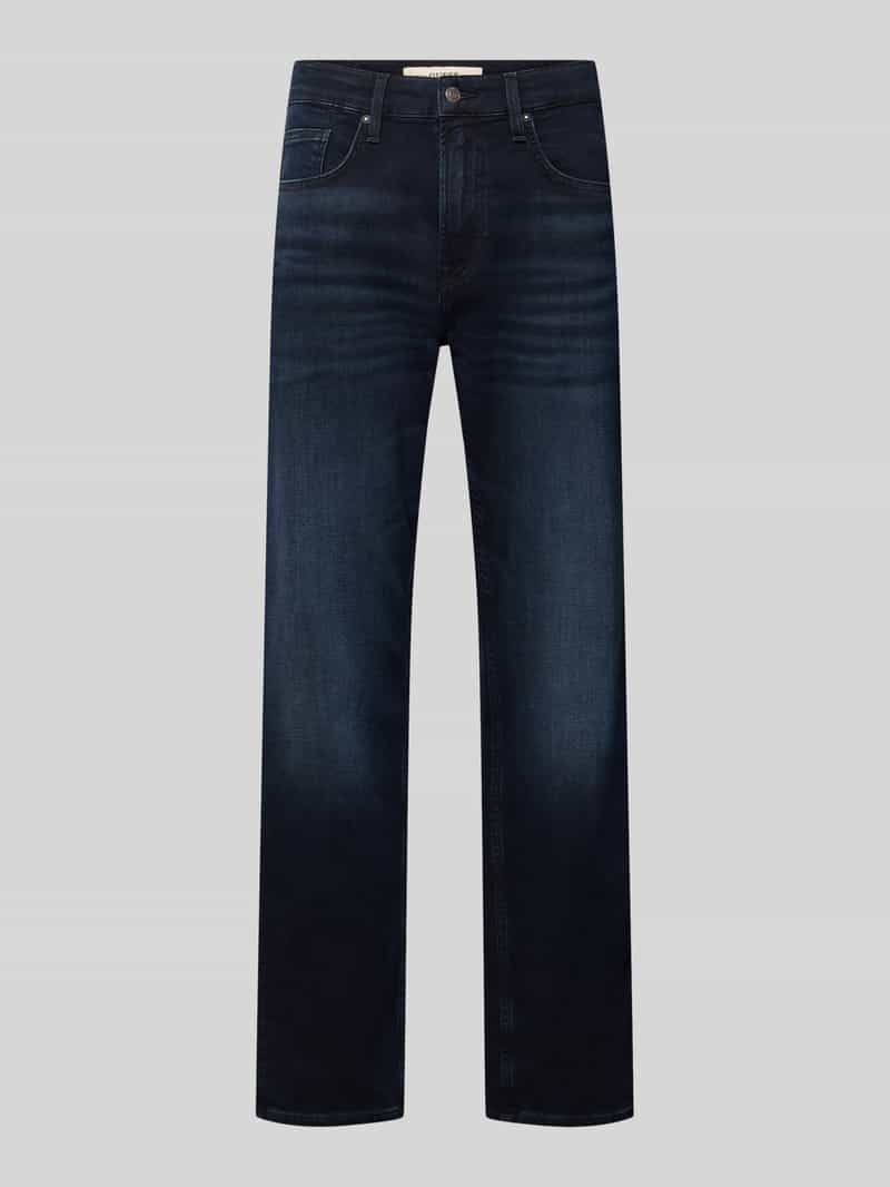 Guess Straight fit jeans van elastische katoenmix model 'RODEO'