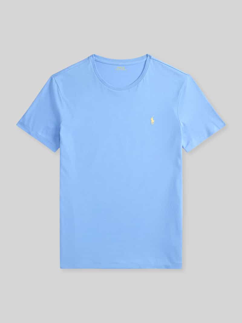 Regular fit T-shirt van puur katoen