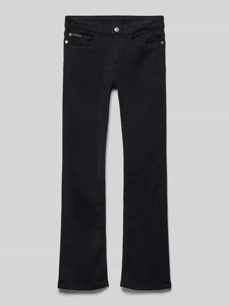 Calvin Klein Jeans Loose fit jeans met labelpatch