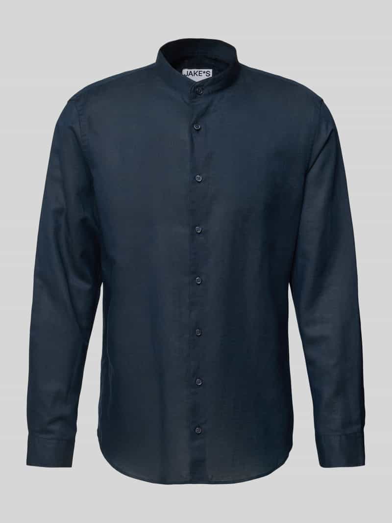 Jake*s Slim fit zakelijk overhemd met knoopsluiting