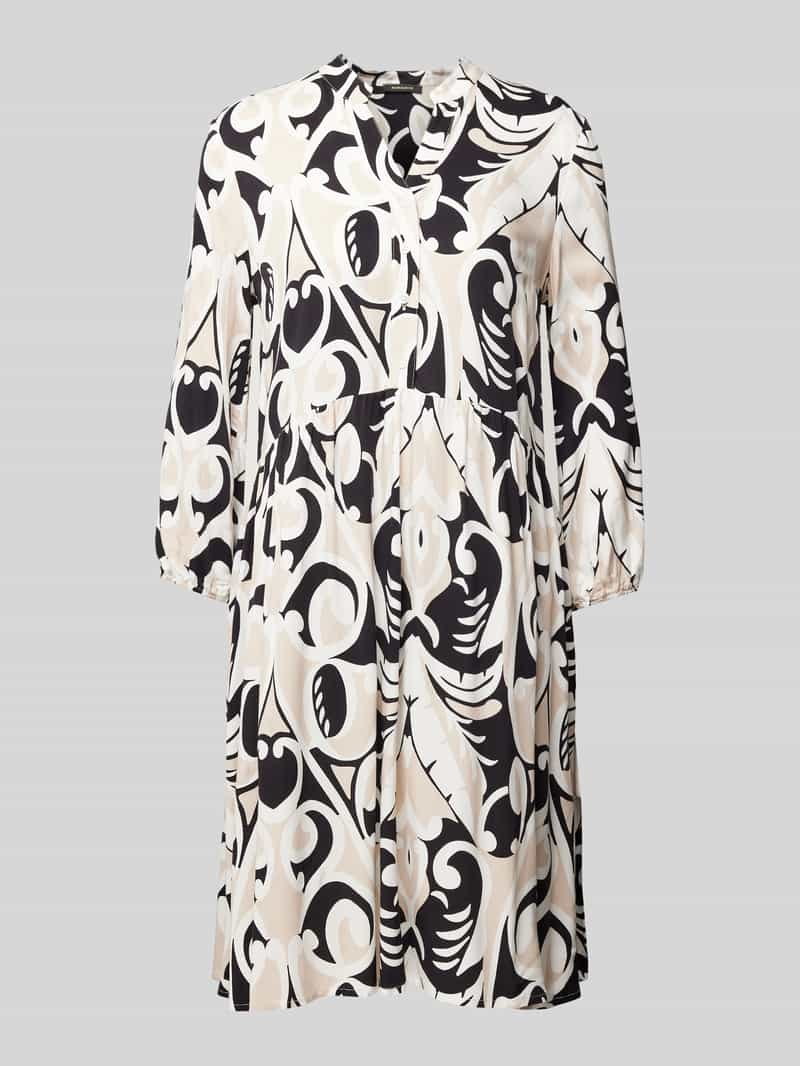 MORE & MORE Knielange jurk met all-over print