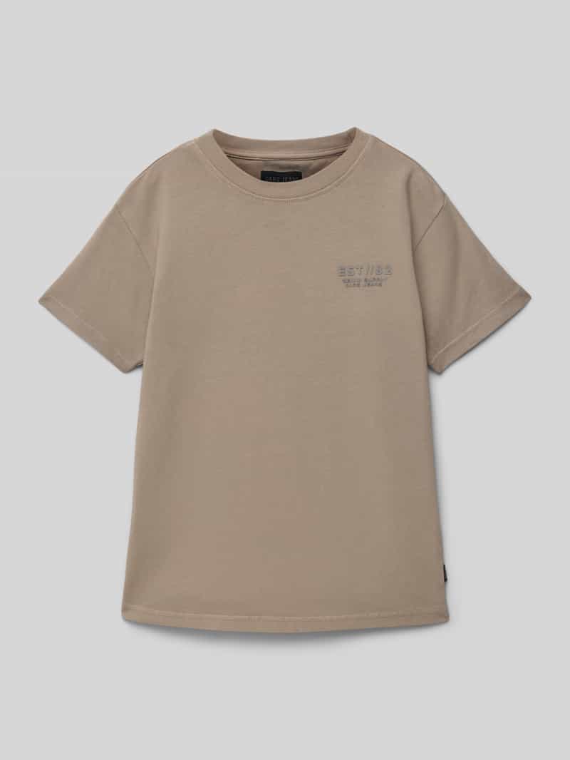CARS JEANS T-shirt met statementprint aan de achterkant model 'CENTRAL'