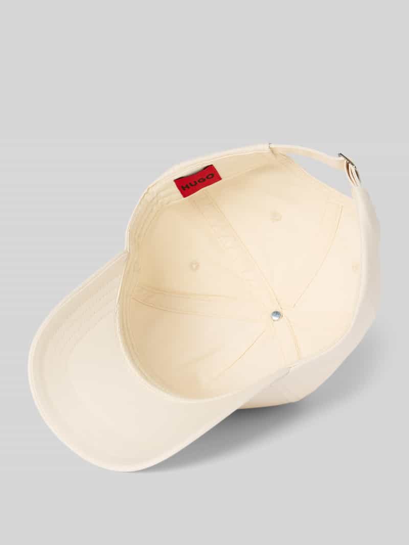 HUGO Baseballpet met labelstitching model 'Cara'