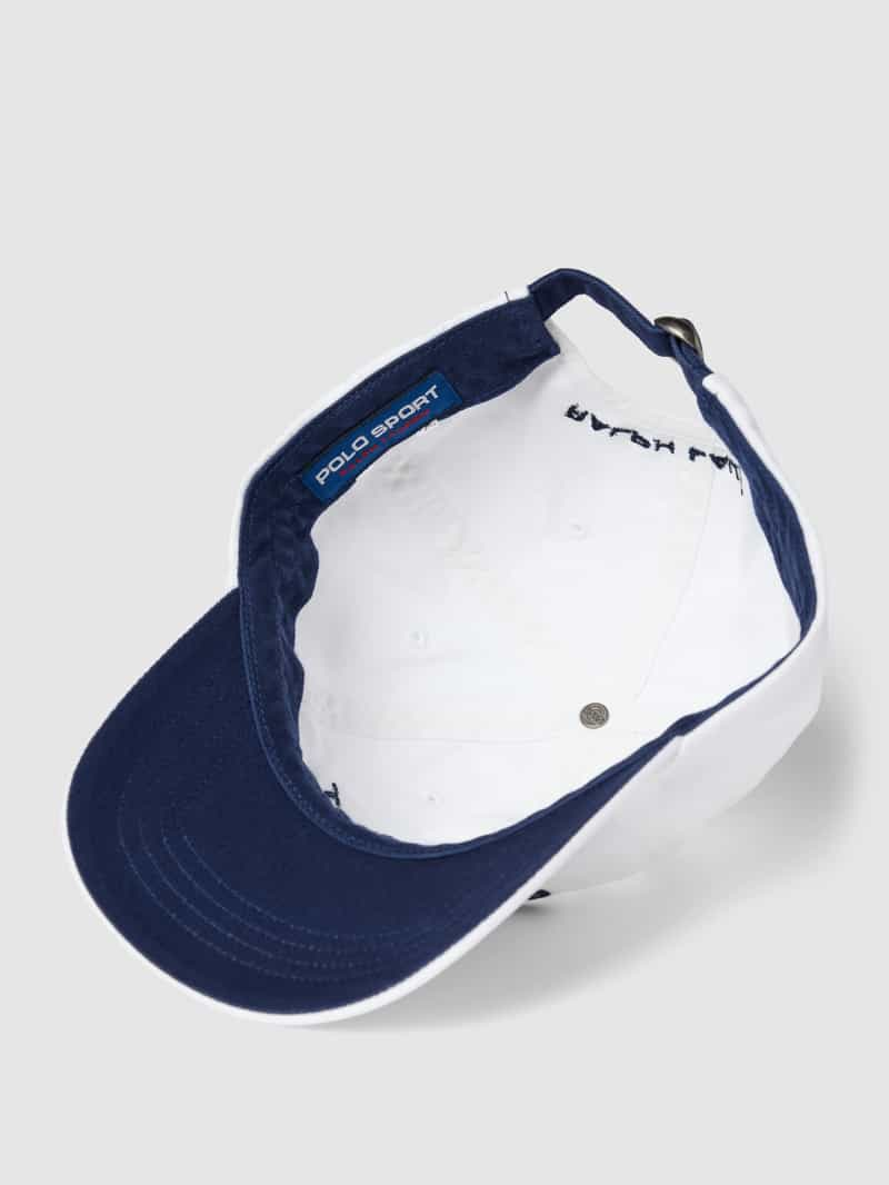 Polo Sport Baseballpet met labelstitching