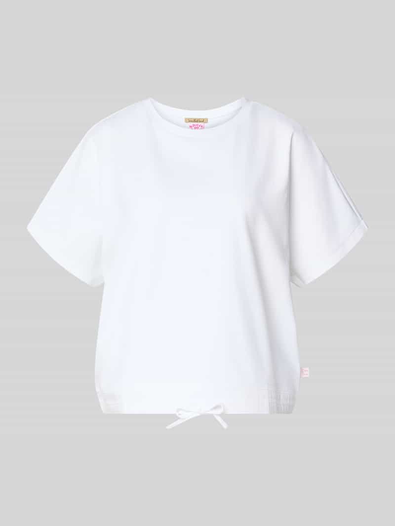 Oversized T-shirt met ronde hals