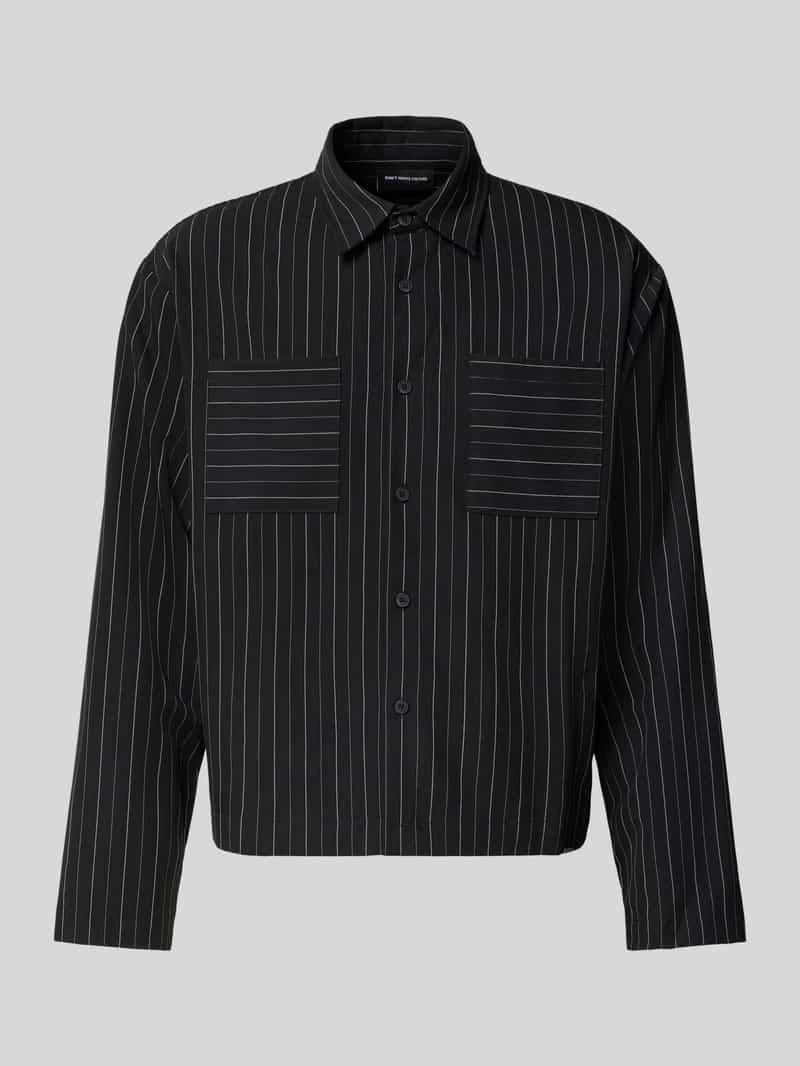 Regular fit overshirt met kentkraag, model 'Kalindra'