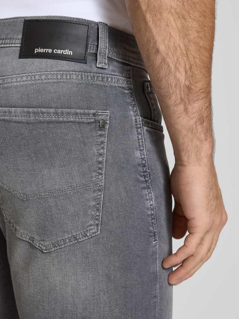 Pierre Cardin Regular fit korte jeans in 5-pocketmodel model 'Sisteron'
