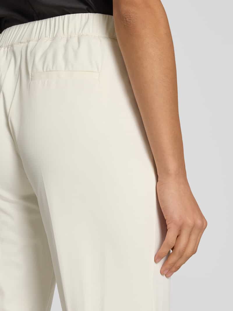 Raphaela By Brax Broek met elastische band model 'Peggy Flared'