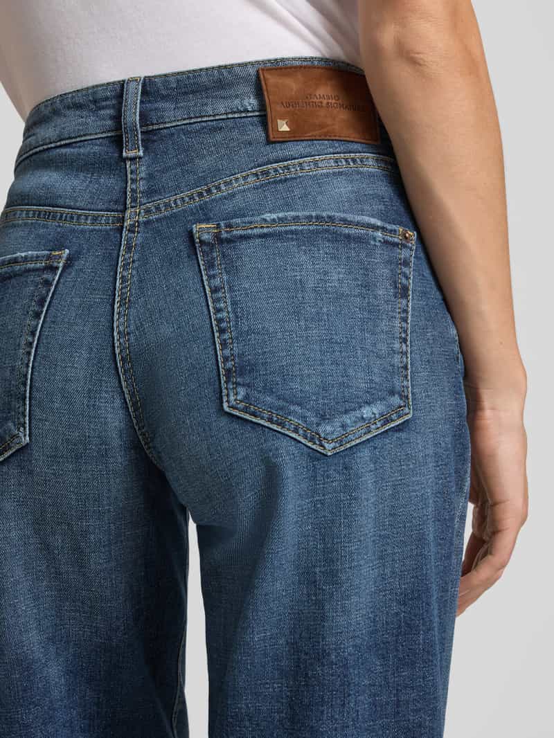 CAMBIO Relaxed fit jeans met steekzakken model 'ELIN'
