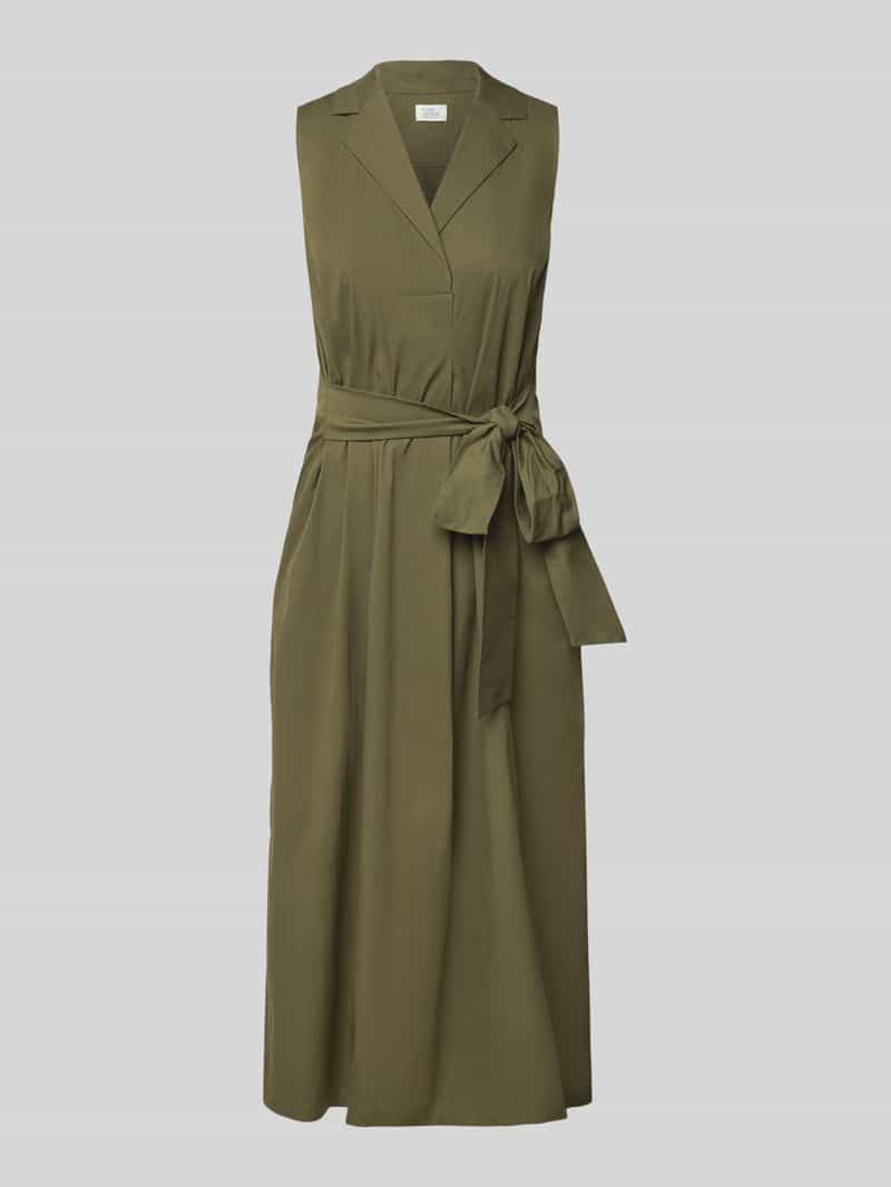 ROBE LÉGÈRE Midi-jurk met reverskraag