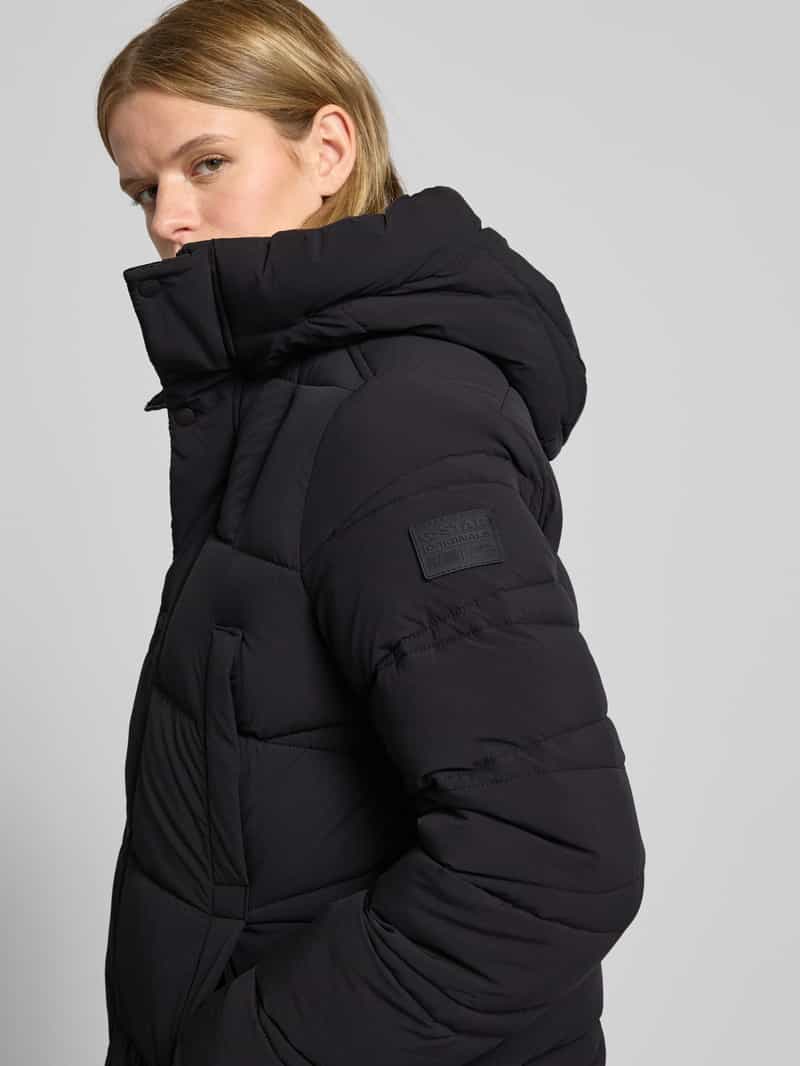 G-Star Raw Gewatteerde lange jas met steekzakken model 'Whistler'