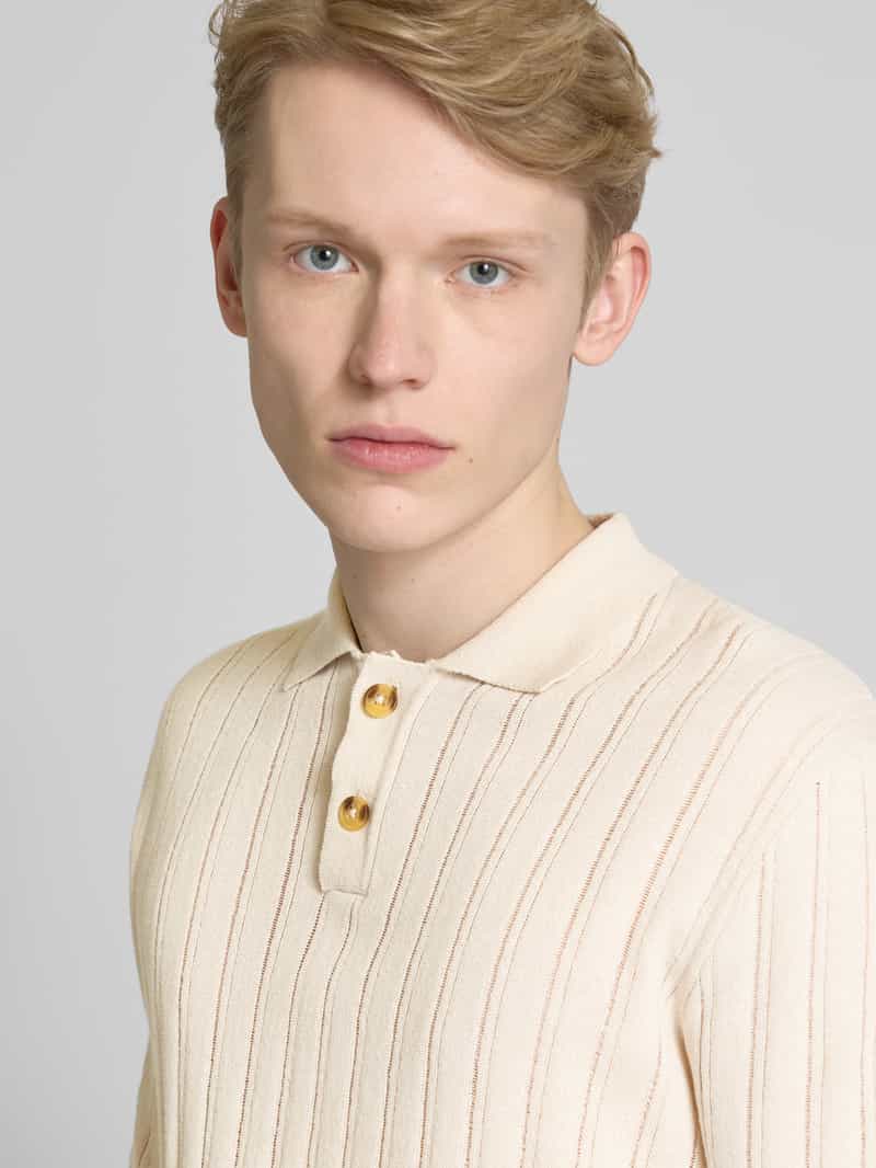 Only & Sons Regular fit poloshirt met structuurmotief model 'KENT LIFE'