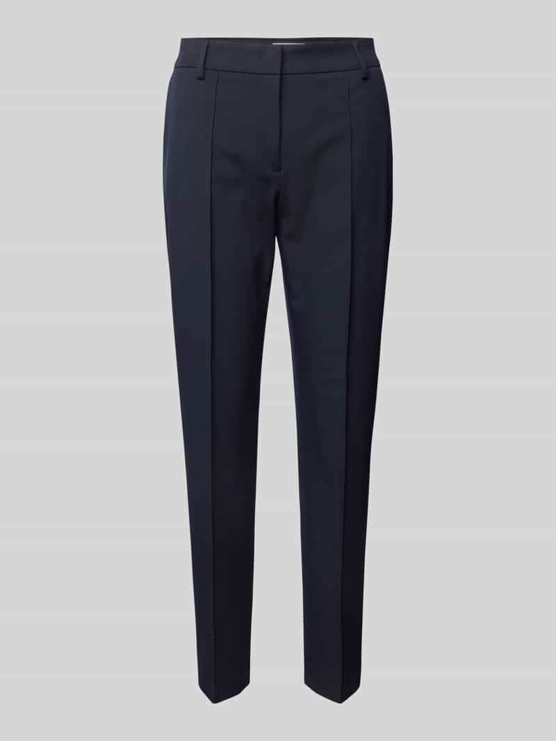 Slim fit stoffen broek met verkort model