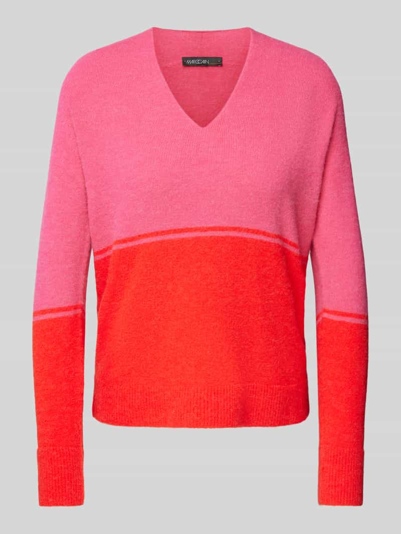 Marc Cain Gebreide pullover met V-hals