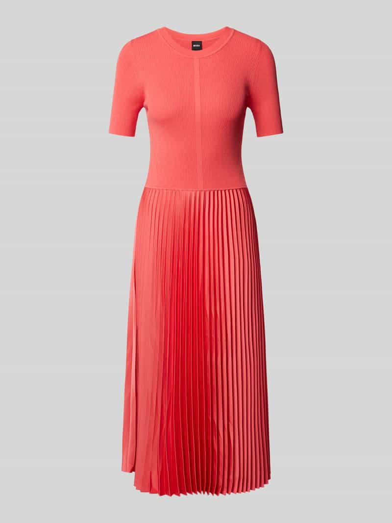 Boss Midi-jurk van viscosemix model 'Fadridi'