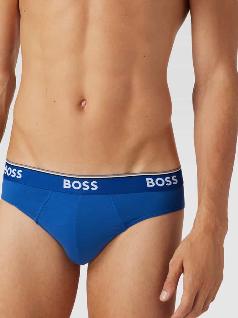 Boss Slip met labeldetails in een set van 3 stuks model 'Power'