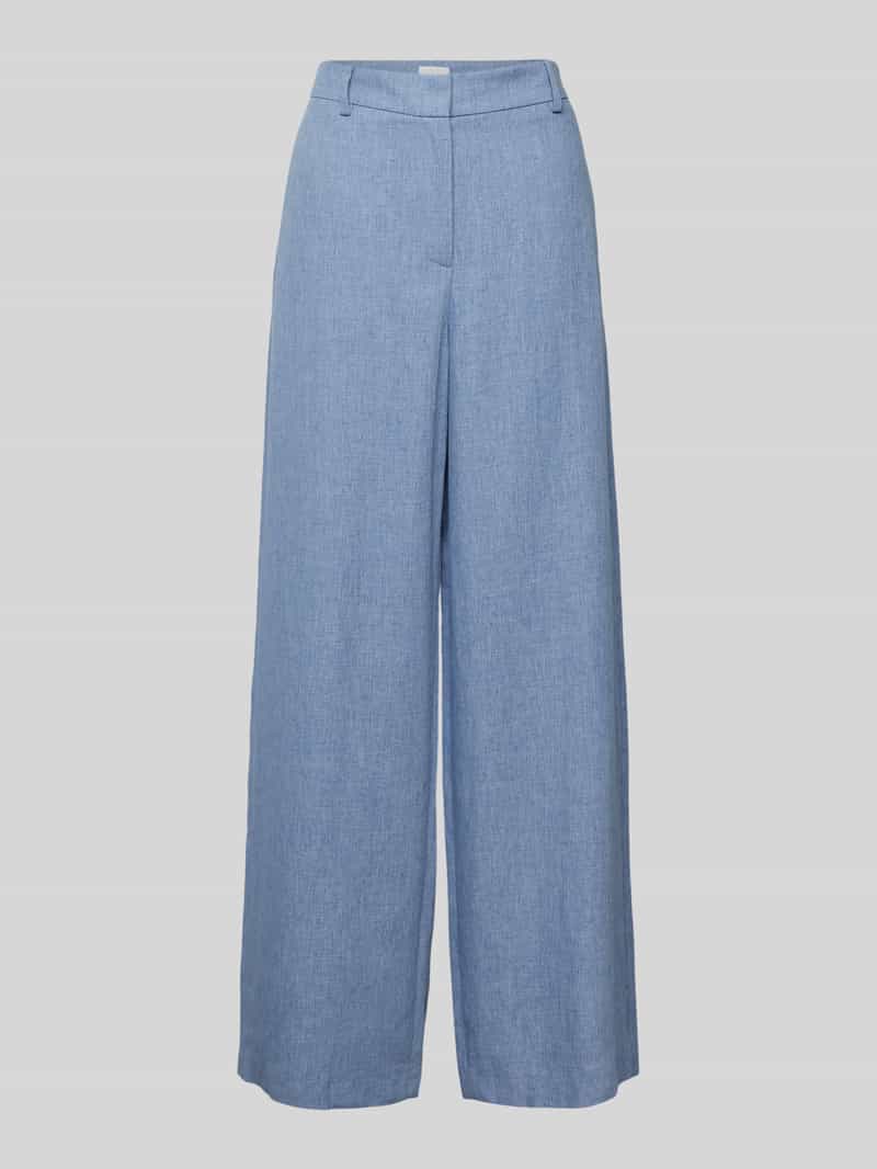 Jake*s Collection Wide leg pantalon met steekzakken