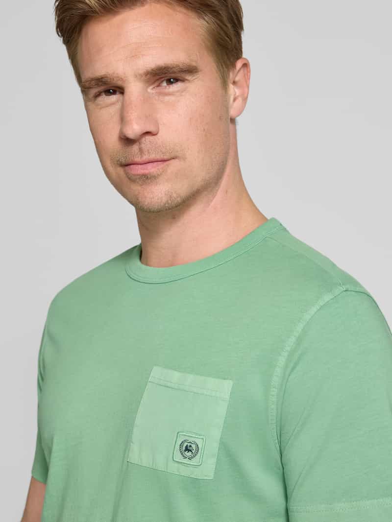 Lerros T-shirt met ronde hals