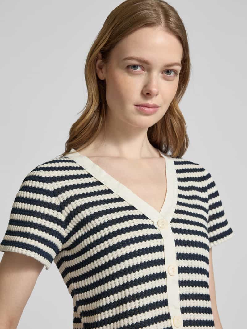 Ichi Cardigan met V-hals model 'LORIANNA'