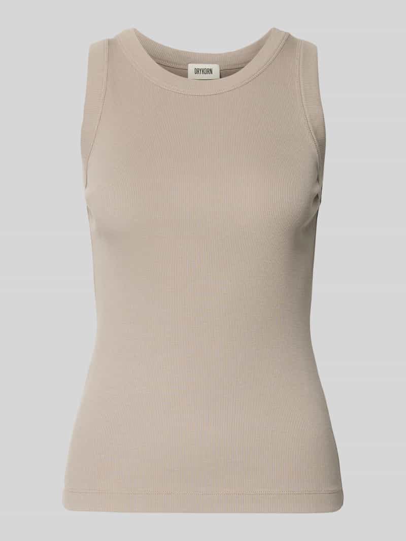 drykorn Top met ronde hals model 'OLINA'