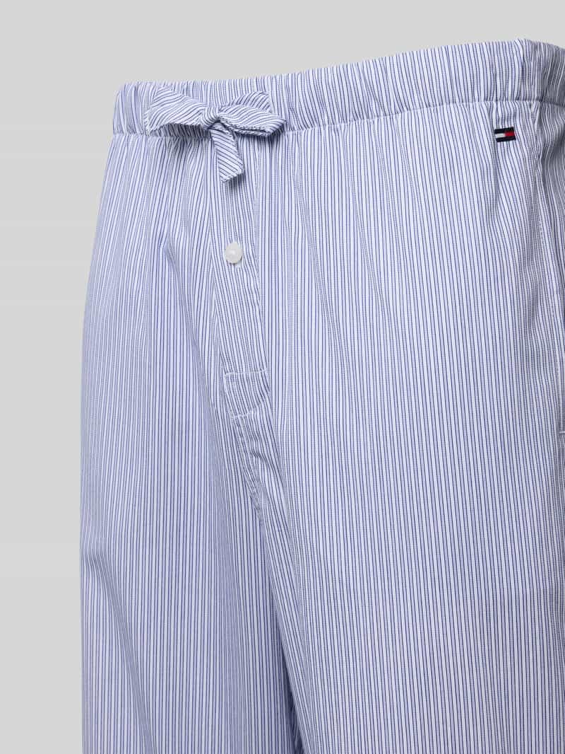 Tommy Hilfiger Regular fit pyjamabroek van pure scheerwol