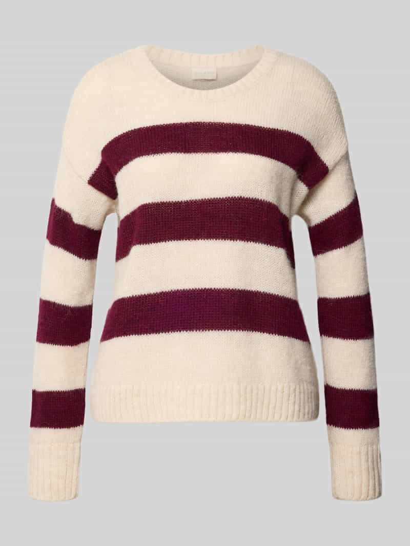milano italy Gebreide pullover met ronde hals