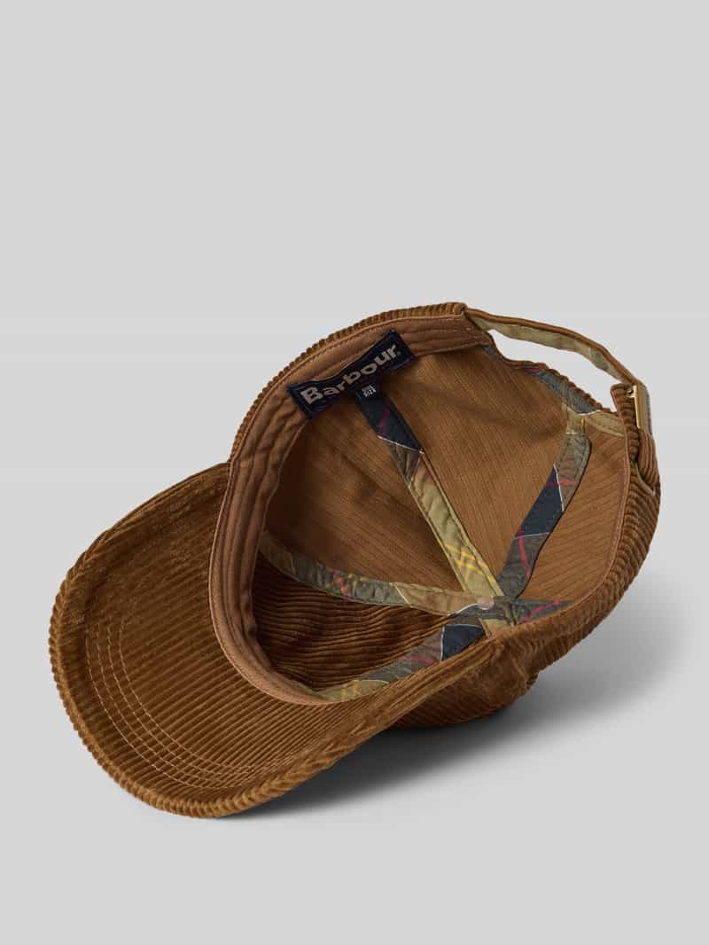 Barbour Baseballpet van puur katoen