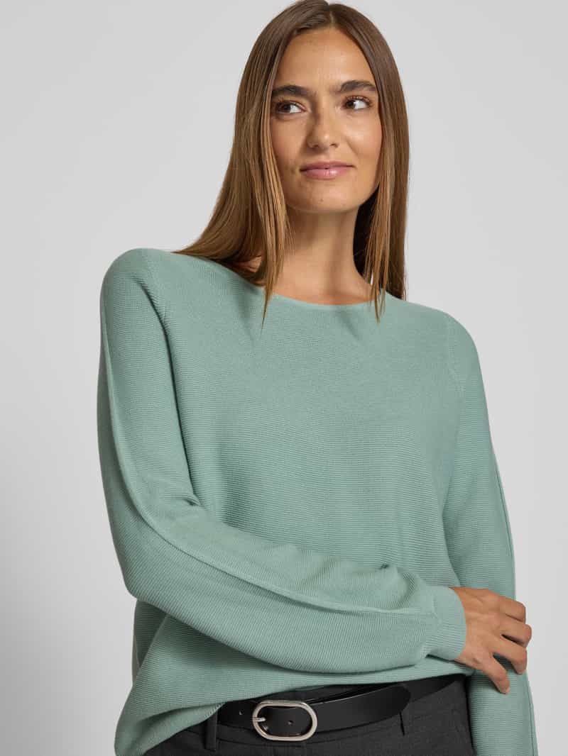 Christian Berg Woman Gebreide pullover met ribboorden