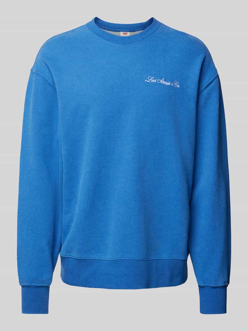 Levi's Sweatshirt met labelstitching