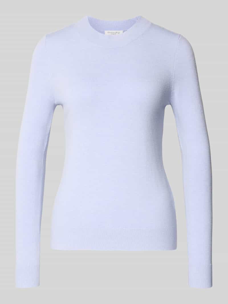 Christian Berg Woman Gebreide pullover van viscosemix met ronde hals