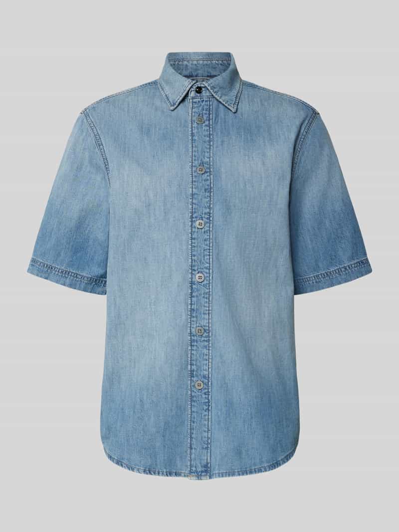 G-Star Raw Regular fit jeansoverhemd met 1 2-mouwen