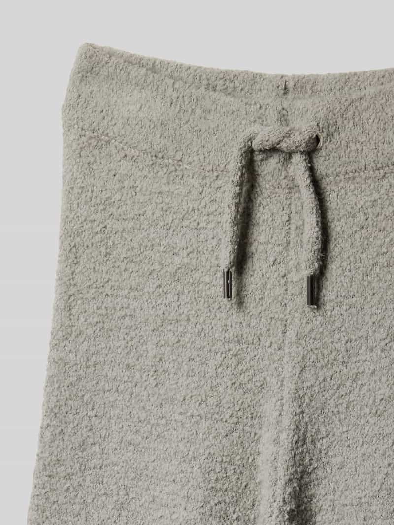 s.Oliver RED LABEL Regular fit gebreide broek met wijde pijpen