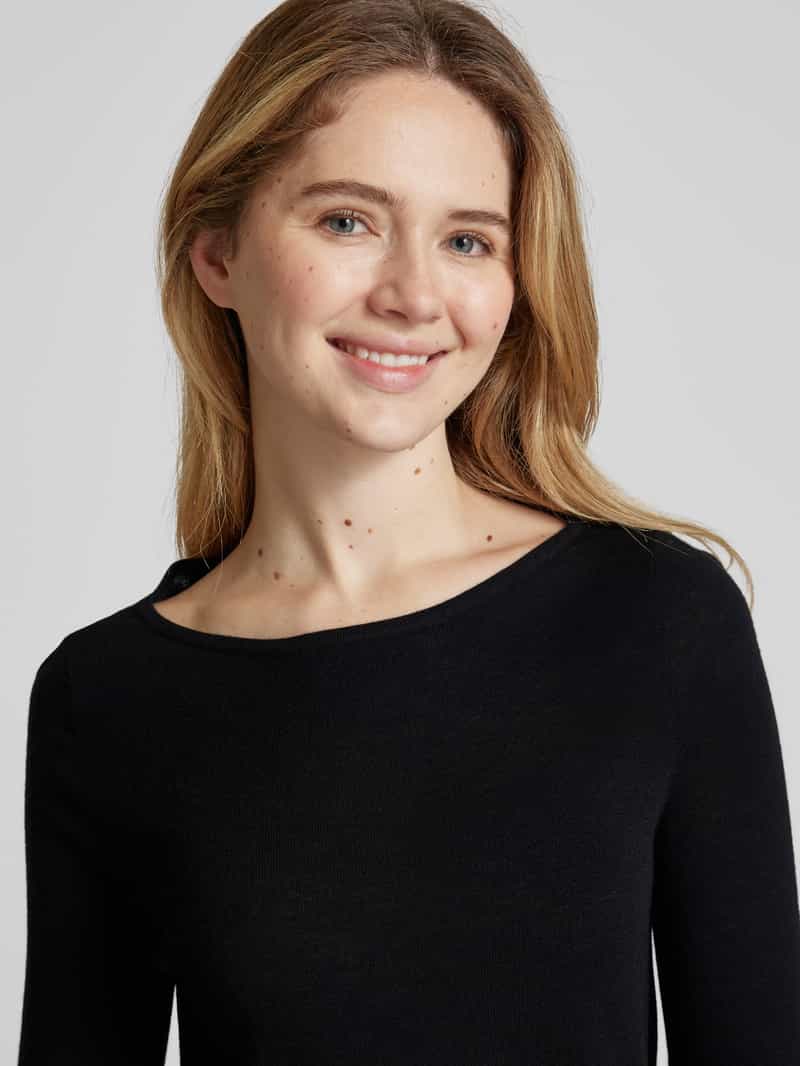 Christian Berg Woman Selection Wollen pullover met boothals