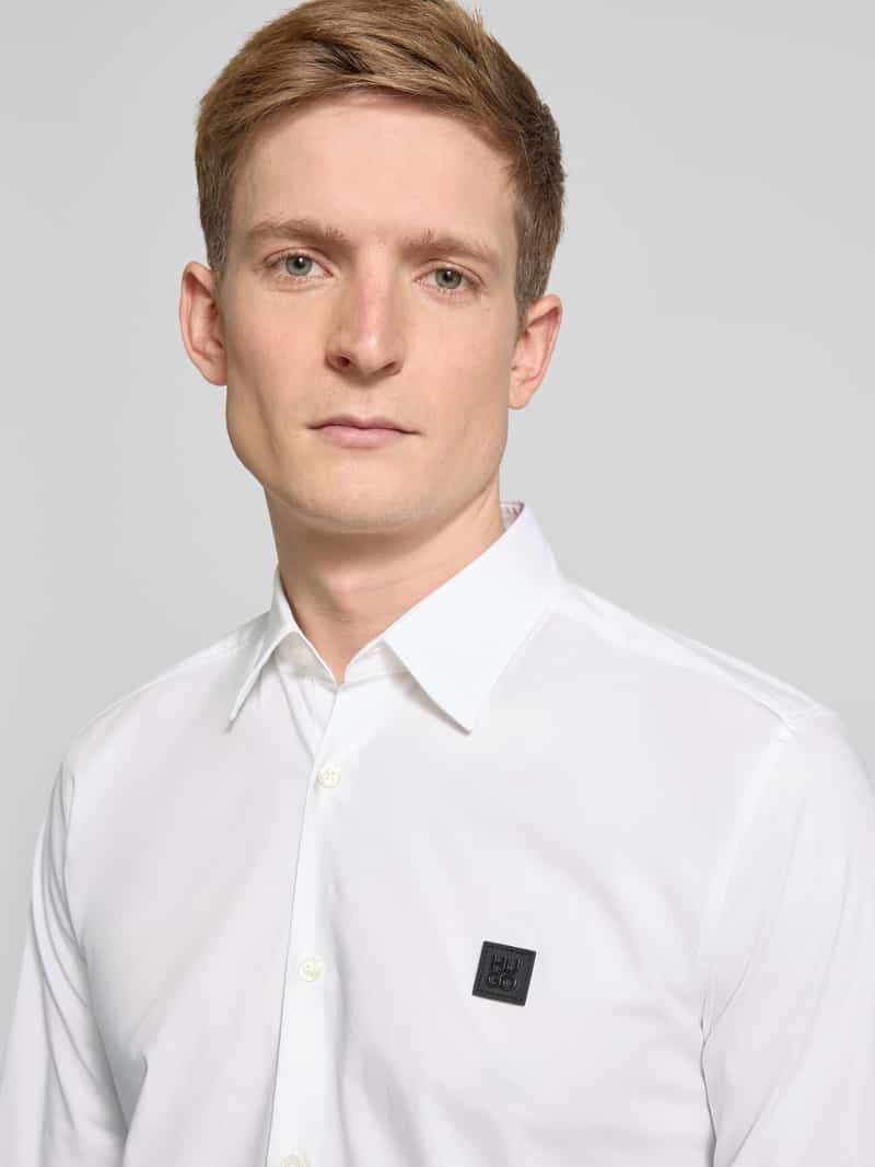 HUGO Vrijetijdsoverhemd met kentkraag model 'Ermo'