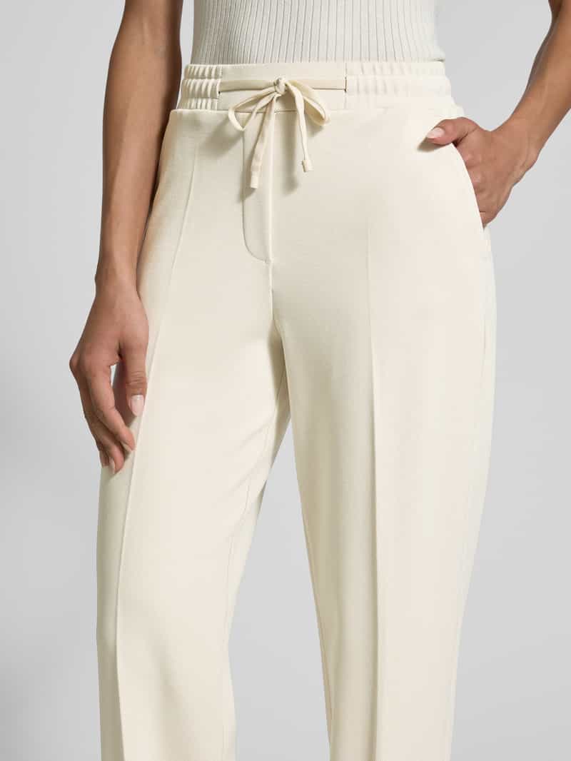 OPUS PANTS Wide leg stoffen broek met steekzakken model 'Macie'