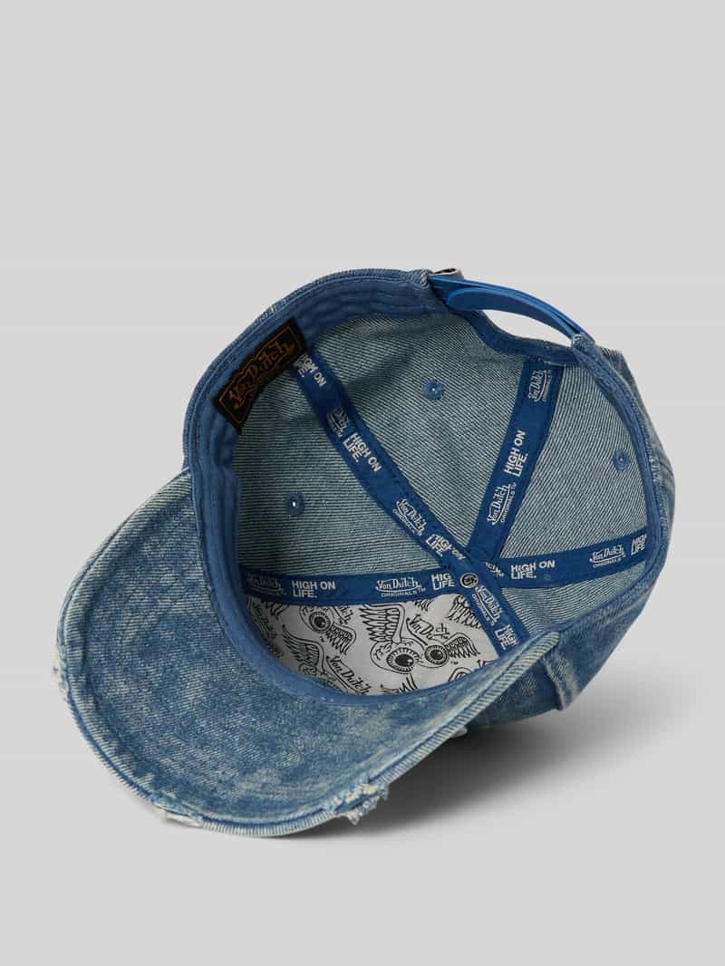 Von Dutch Baseballpet met labelstitching model 'SOHO'