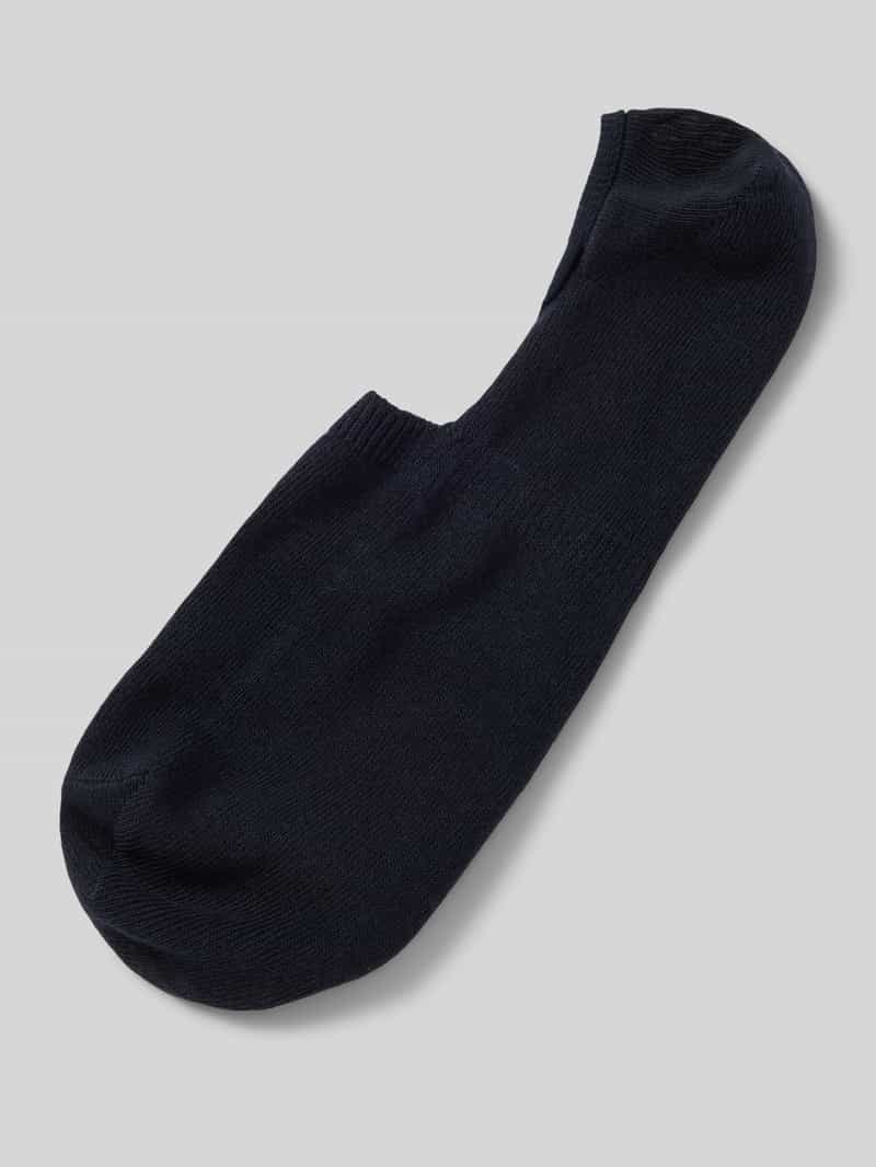 Sneakersokken met ribboorden