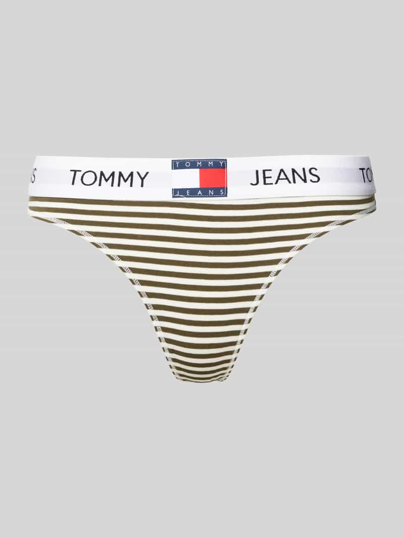 Tommy Hilfiger String met streepmotief