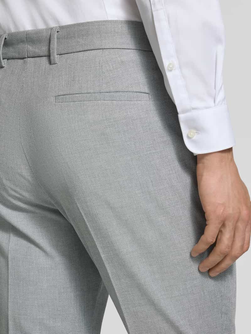 s.Oliver BLACK LABEL Regular fit pantalon met structuurmotief