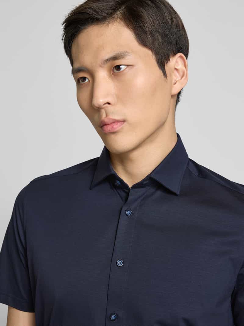 OLYMP Level Five Body fit zakelijk overhemd met 1 2-mouwen