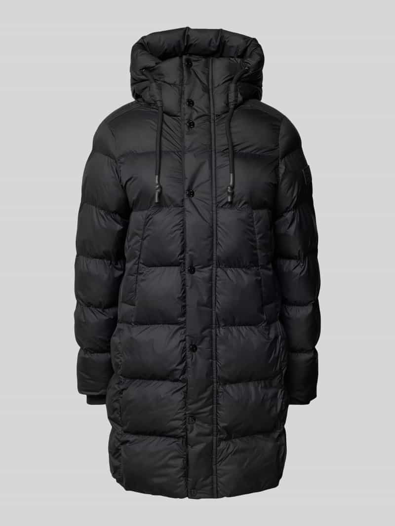 G-Star Raw Gewatteerde parka met drukknoopsluiting model 'Whistler'