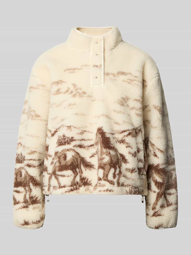 Levi's Sweatshirt met opstaande kraag model 'KASEY'