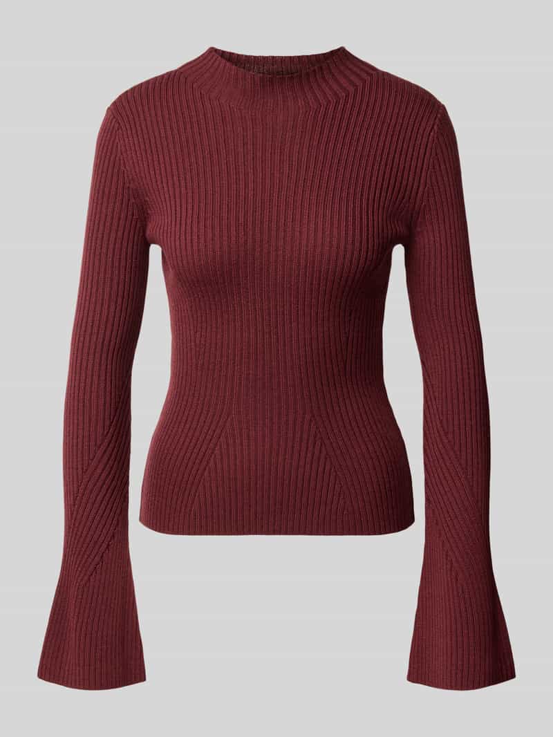 Boss Orange Slim Fit pullover van scheerwolmix model 'Farberdenna'