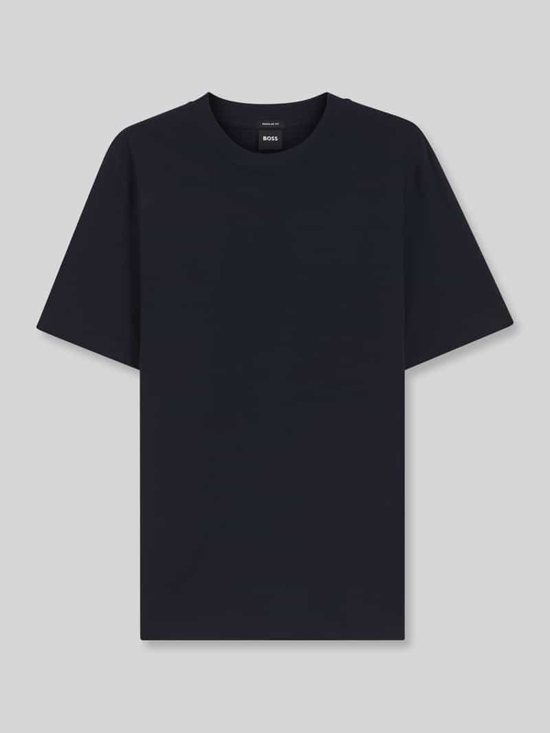Boss Regular fit t-shirt van puur katoen model 'Thompson 02'