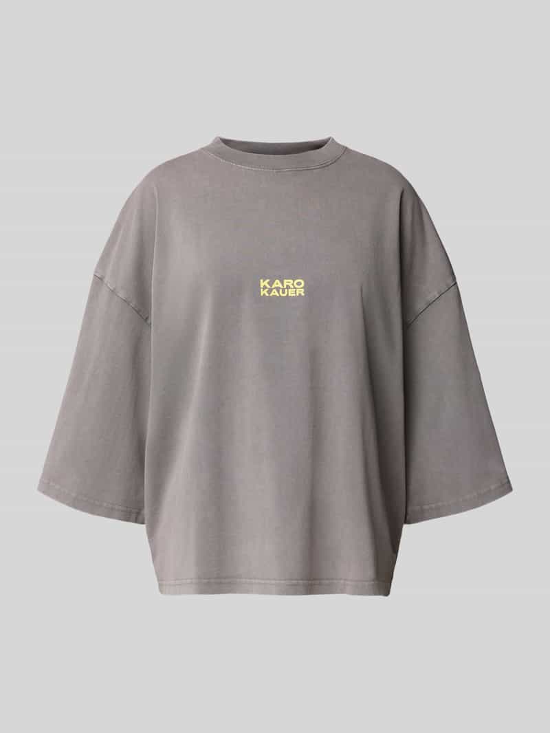 Karo Kauer Kort T-shirt in oversized-look