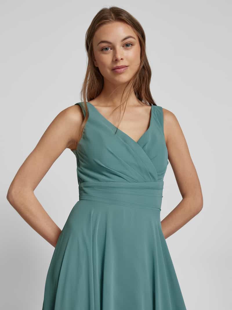 TROYDEN COLLECTION Avondjurk met plooien