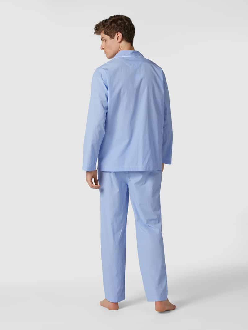 Pyjama van katoen met geweven motief Polo Ralph Lauren Underwear