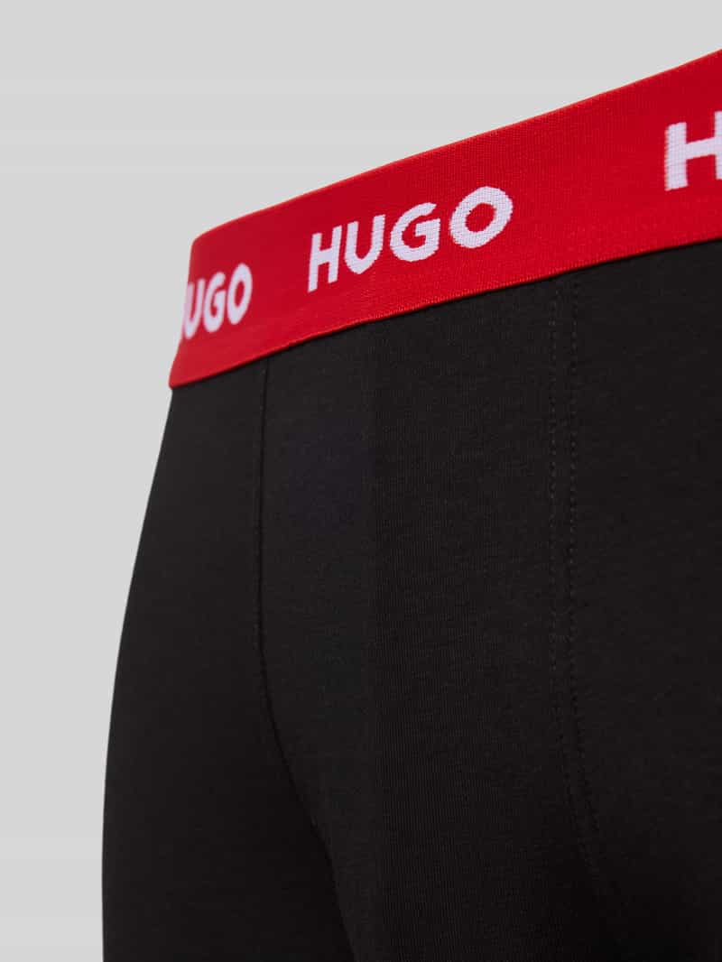 HUGO Boxershort van katoenmix in set van 3