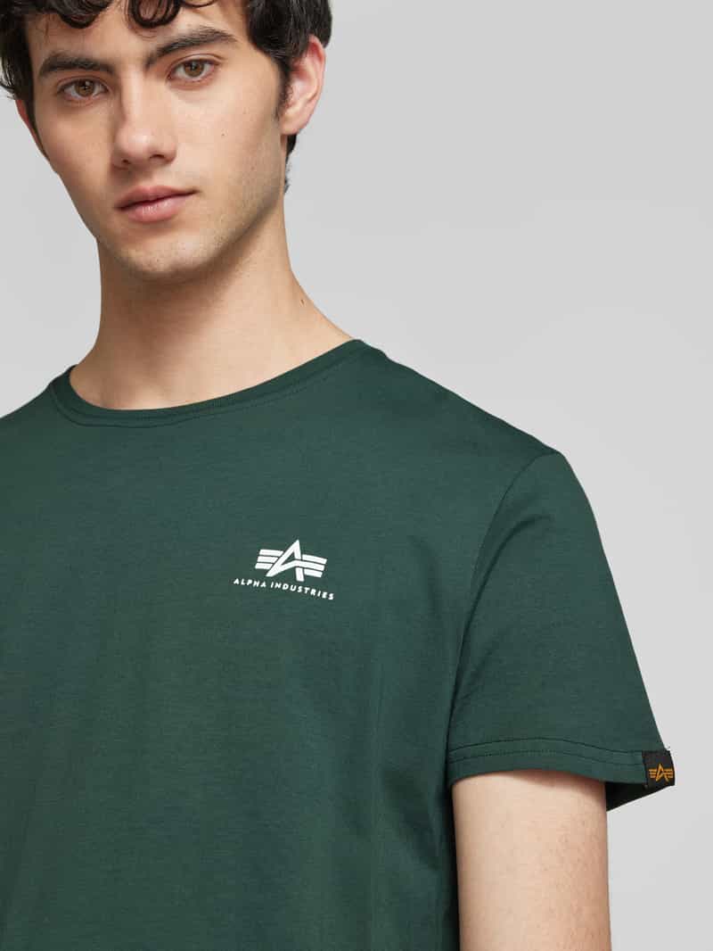 alpha industries T-shirt met labelprint